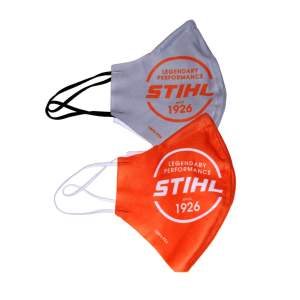 2er Set Stihl Mund und Nasenschutz Gesichtsmaske waschbar...