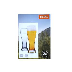 Stihl Biergläser Weizenbierglas 2er Set