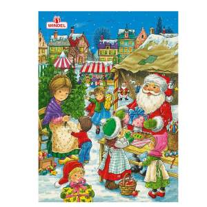 Windel Santa Claus Adventskalender Schokolade Weihnachtsmann