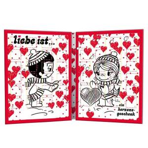 Liebe ist ... Adventskalender Doppelkalender mit...