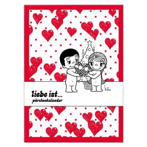 Liebe ist ... Adventskalender Doppelkalender mit...