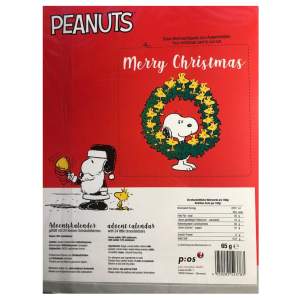 Snoopy und Woodstock Adventskalender Peanuts