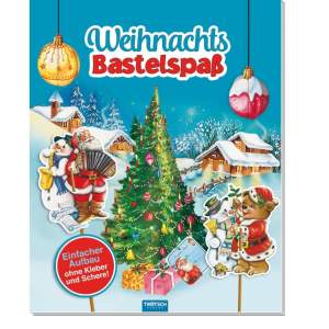 Weihnachts-Bastelspaß: Kreatives Bastelbuch...