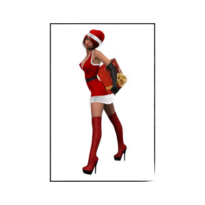 Pin Up Kalender 2025 P*rn & Erotik Magnet Sexy Xmas Girl