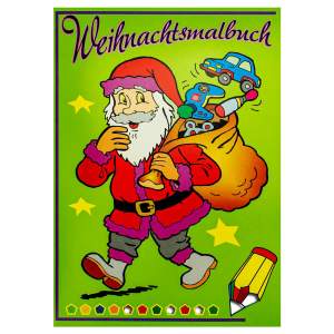 Weihnachts-Malbuch für kleine Künstler DIN A4...