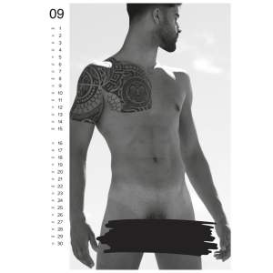 Orion Pin-up Real Cock Kalender 2025 -  Erotikkalender - prickelnde Verführung