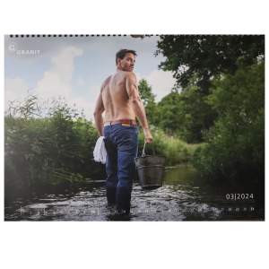 Granit Men Kalender 2024 Erotikkalender 29,7 x 42 cm