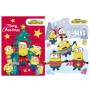 Minion Adventskalender Merry X-MAS gefüllt mit Schokolade 75g