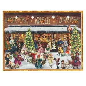 Nostalgischer Schoko-Adventskalender - Chocolaterie Amelie