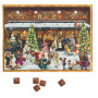 Nostalgischer Schoko-Adventskalender - Chocolaterie Amelie