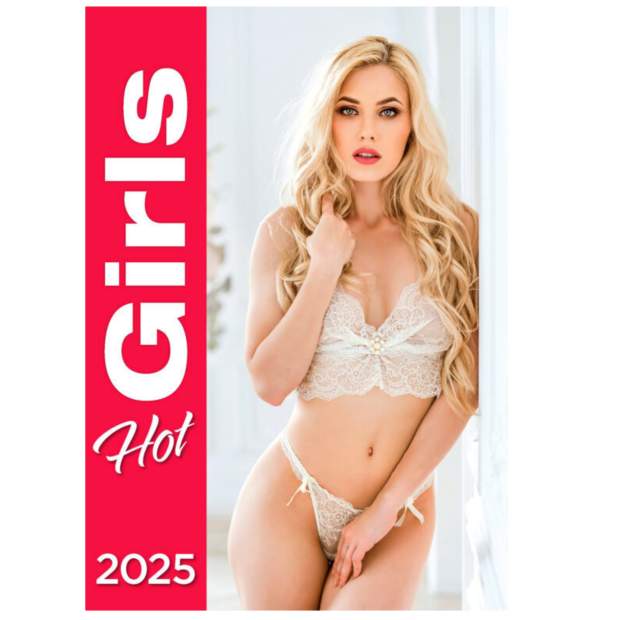 Kalender 2025 - Hot Girls -  Erotikkalender 51,5x31,5 cm mit Spiralbindung