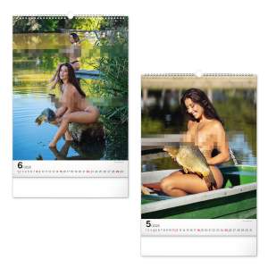 Girls and Carps Kalender 2025 Karpfenkalender Nackte...