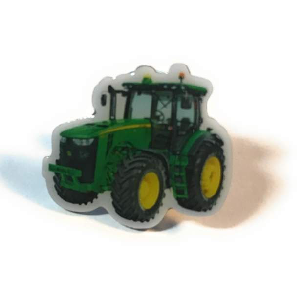 John Deere Traktor Pin, Traktor Stecknadel, Erkennungs Pin, Traktor + Auspuffrohr