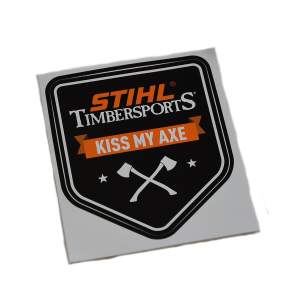 Stihl Aufkleber Timbersports 7,6 x 8,7 cm