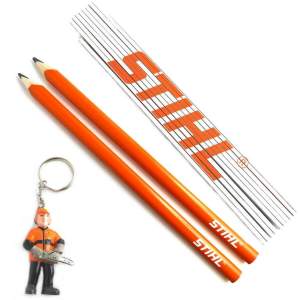 Stihl Zimmermannsbleistifte + Zollstock +...