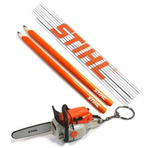 Stihl Zimmermannsbleistift + Zollstock +...