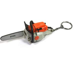 Stihl Schlüsselanhänger, 3-er Set, Arbeiter, Helm, Säge