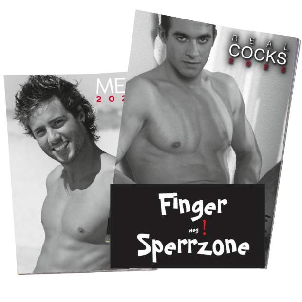 2er Pack Männerkalender 2025 Men & Real Cock Bundle Set