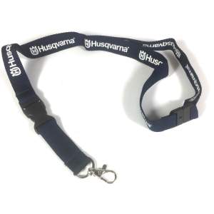 Husqvarna Schlüsselband Lanyard blau