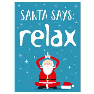 Adventskalender Santa Says relax 100g