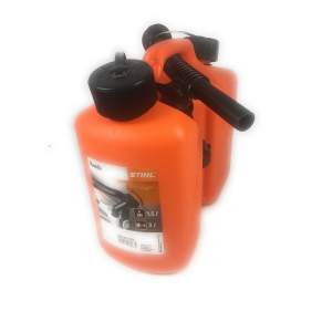 Stihl Kombikanister Benzinkanister 3 L Kettenhaftöl 1,5 l Orange