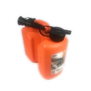 Stihl Kombikanister Benzinkanister 3 L Kettenhaftöl 1,5 l Orange