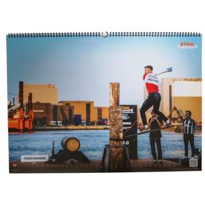 Stihl Timbersports Jahreskalender XXL Wandkalender 2025