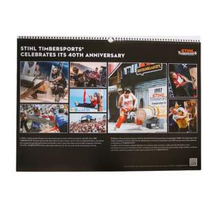 STIHL Timbersports Jahreskalender XXL Wandkalender 2025