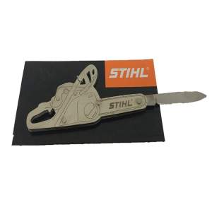 Stihl Schlüsselanhänger Motorsägenform...