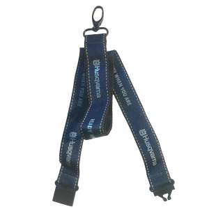 Husqvarna Schlüsselband Lanyard, Dunkel-Blau, 45cm