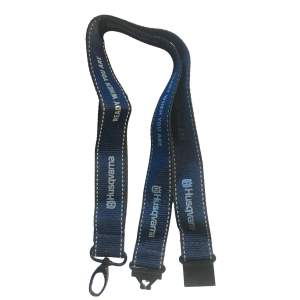 Husqvarna Schlüsselband Lanyard, Dunkel-Blau, 45cm