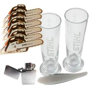 Stihl Biergläser Set 2 Stk. Bierglas 0,3 l...