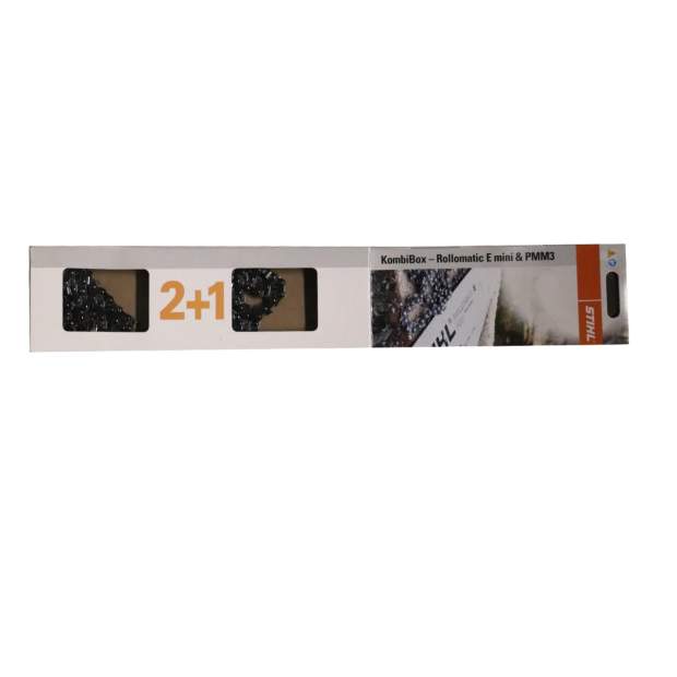 Stihl 2+1 Sägeketten Führungsschiene-Set 3/8" x 1,1mm x 44 Glieder TG HM 30 cm