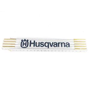 Husqvarna Zollstock Folding ruler Holz Meterstab...